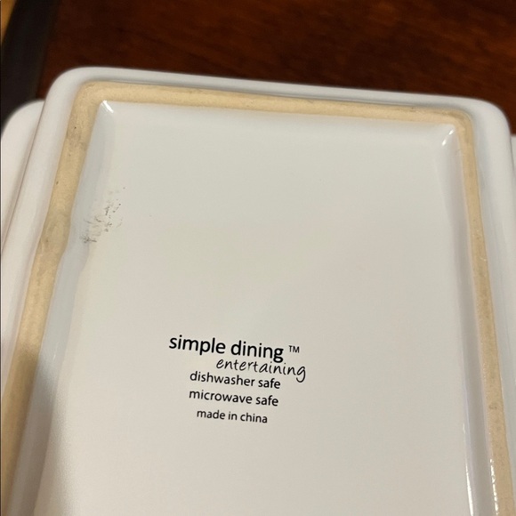 Elegant White Divided Serving Dish - Picture 3 of 7